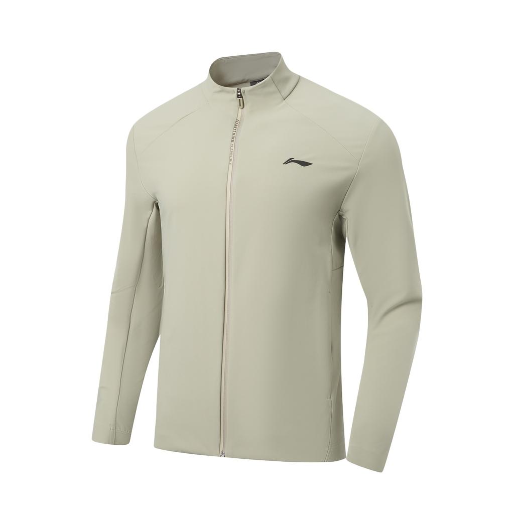 Li-Ning Серия Фитнес Стойка Воротник Логотип Буквы Вышивка Повседневная Куртка Мужские куртки AFDWE73-4
