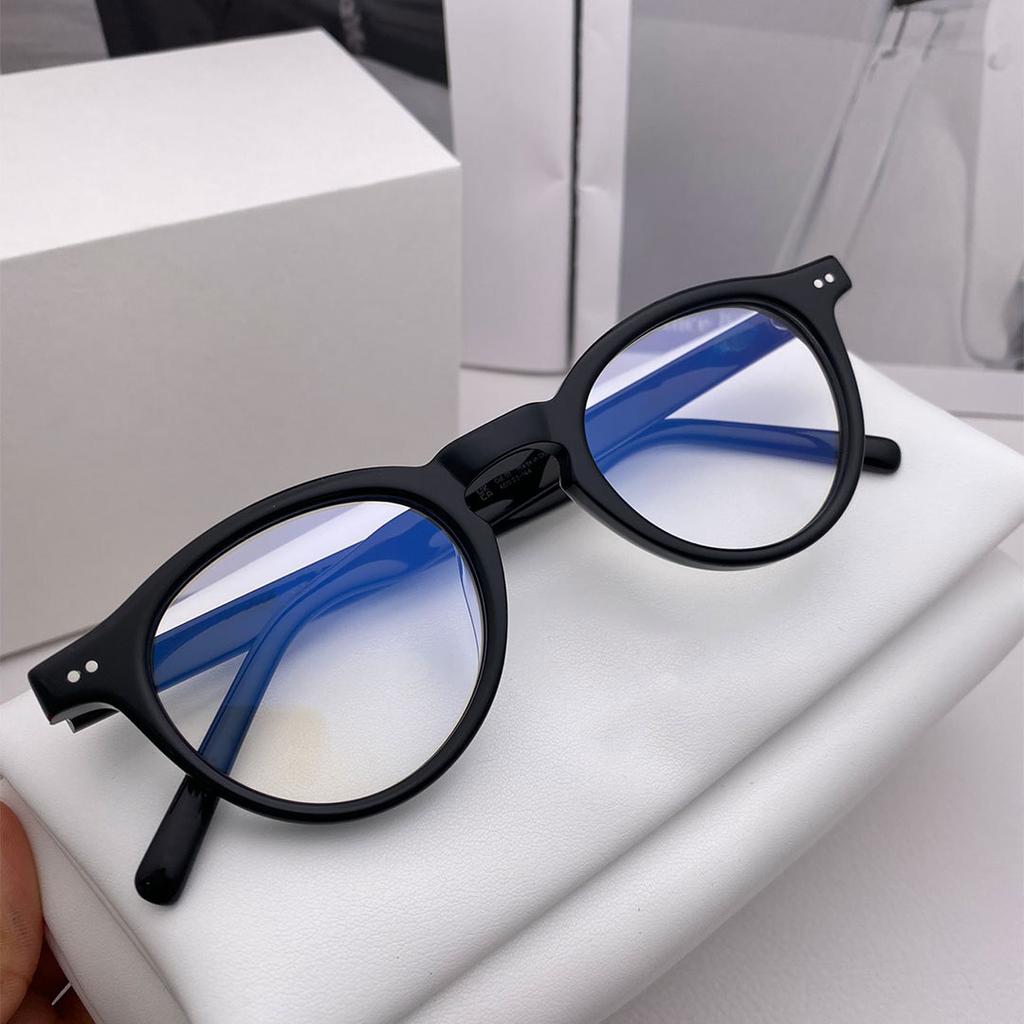 Совместные ультралегкие пластинчатые круглые очки Mm116 Maggie Block Frame очки женские анти-синий свет