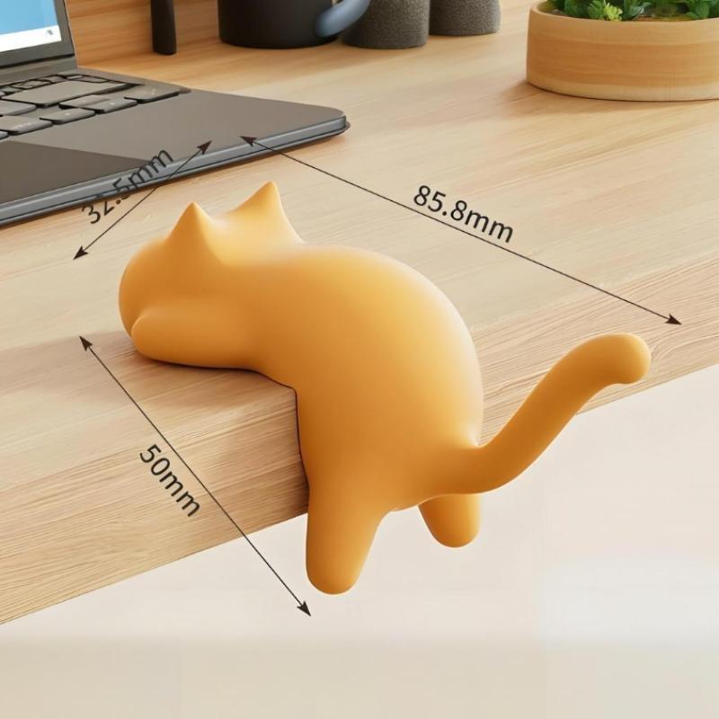 Cute Portable Cat Bag Hook Hanger Table Hook Handbag Backpack Travel Bag Organizer Holder Home Office Decor Desk Side Hooks