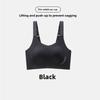 Plus Size Lady Non Trace Ultra Thin Rabbit Ear Double Pull Anti Droop Retraction Pair Breast Bra
