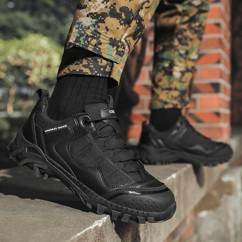 Новые мужские тактические ботинки, армейские нескользящие рабочие ботинки, дышащие армейские ботинки специального назначения, мужская военная мотоциклетная обувь