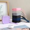Silicone Coin Bag Portable Cosmetic Bag Data Cable Storage Bag Headphone Cable Storage Bag Small Item Storage Bag