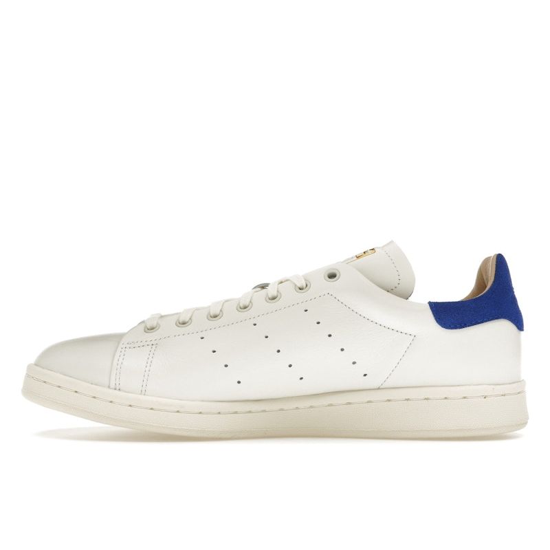Adidas Stan Smith Lux Off White Royal Blue Кроссовки унисекс Кремово-белые ID1995