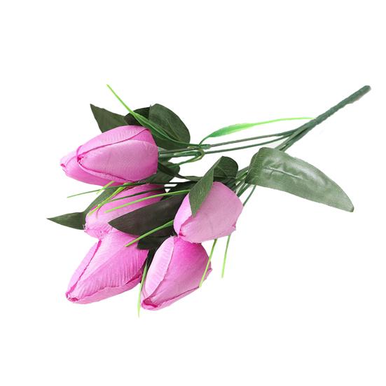 Красивый искусственный цветок никогда не увядает, многослойные лепестки создают жизненную силу