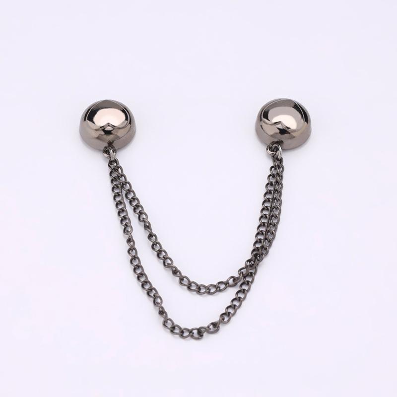 1шт магнитная пряжка цепи брюки нога фиксатор зажим фиксированная магнитная пряжка аксессуары для одежды