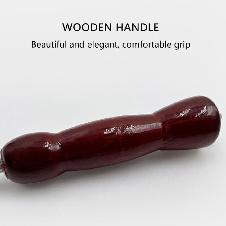 Hook Straightener Squid Jig Hook Adjuster with Wood Handle Sea Fishing Jig Hook Repair Tool Squid Hook Reshaping Tune