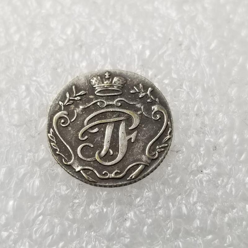 1762 Российские СССР памятные коллекционные сувениры серебряные монеты