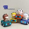 Детская игрушечная машинка с животными - Милая, Прочная, Интерактивная для родителей и детей для возраста 1-3 года