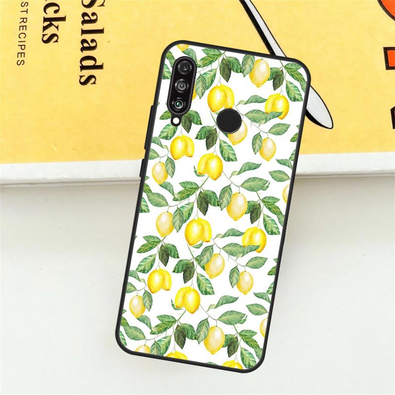 Летний Фруктовый Лимон Для Huawei Nova 12i 7i 8i 11i Y73 Y72 Y61 Y91 Y90 Y70 Y60 9 10 SE 11 Pro P30 P40 Lite Чехол