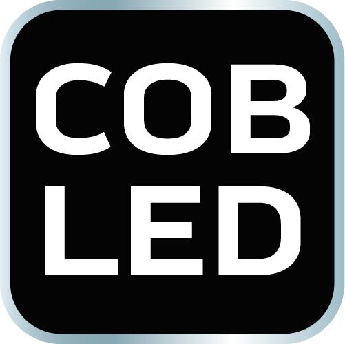 3xAA 200 lm COB LED battery flashlight