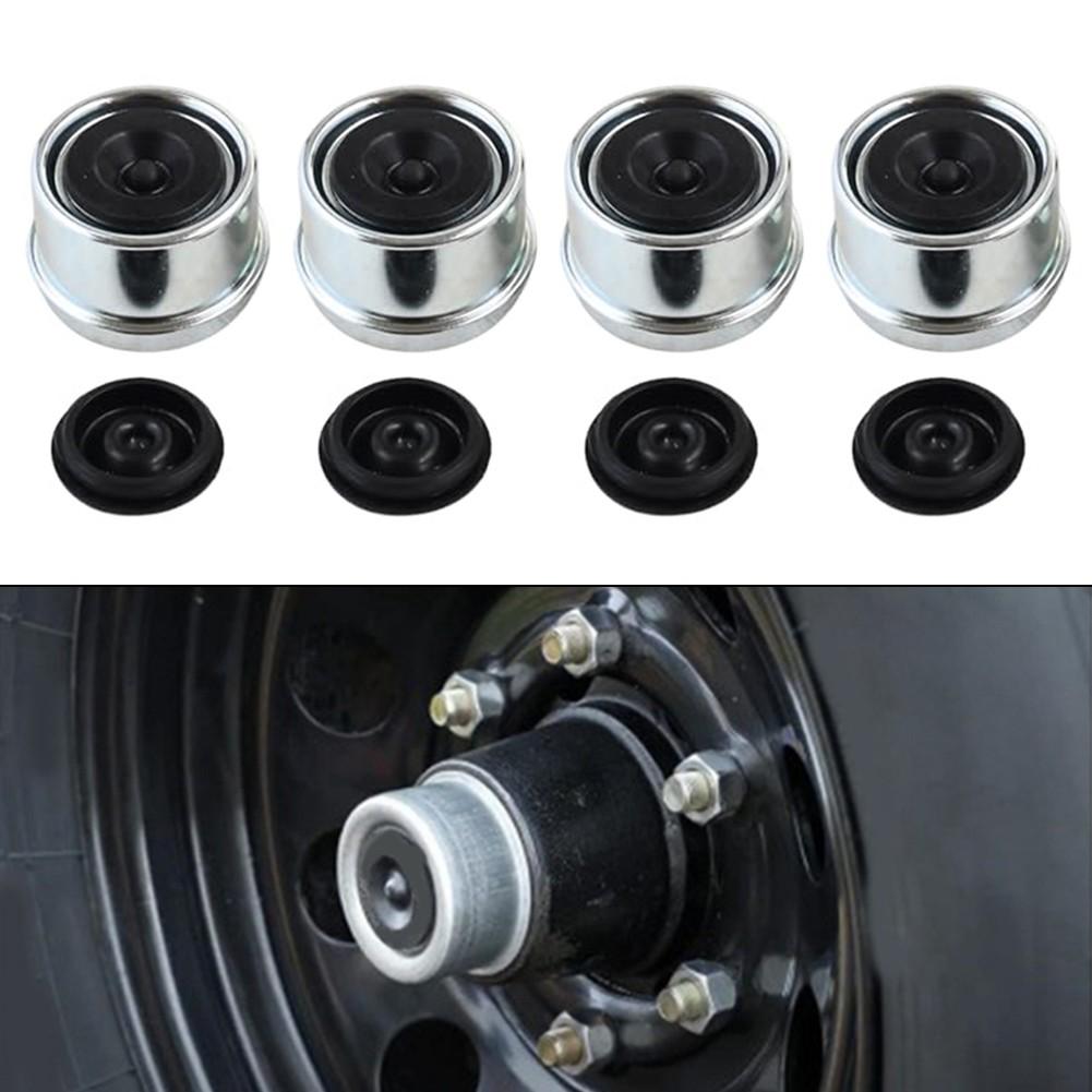 1 98 Inch Trailer Dust Cap Grease Covers for RV and For Camper Trailers