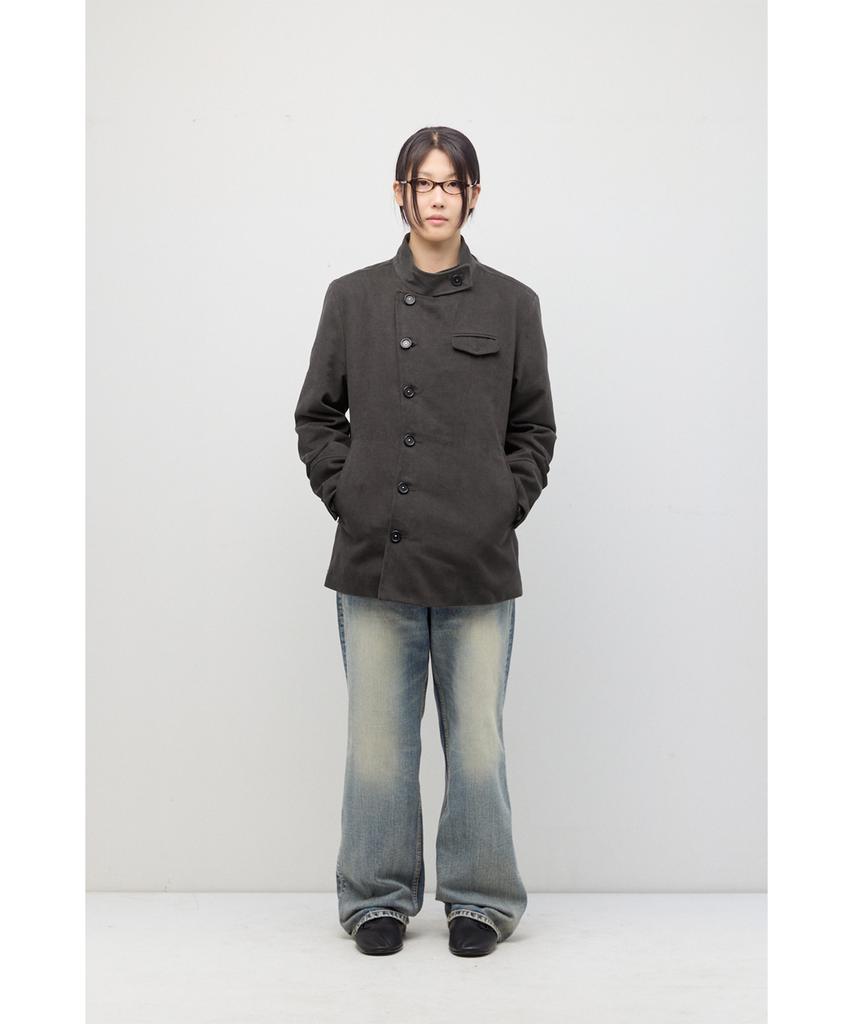 HATCHINGROOM Fencing Coat Charcoal