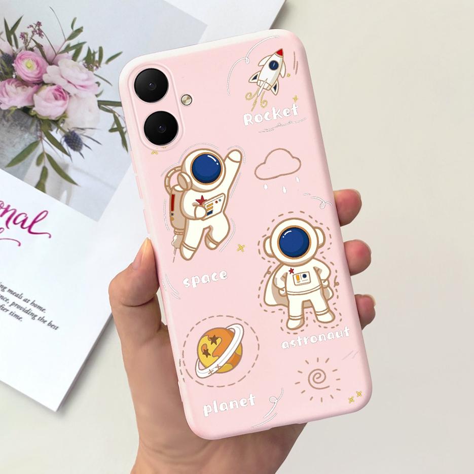 Чехол для Samsung Galaxy A05 SM-A055F Милый мультяшный расписной задний чехол 6,7-дюймовый чехол для телефона для Samsung A05 A 05 GalaxyA05 Мягкие Fundas