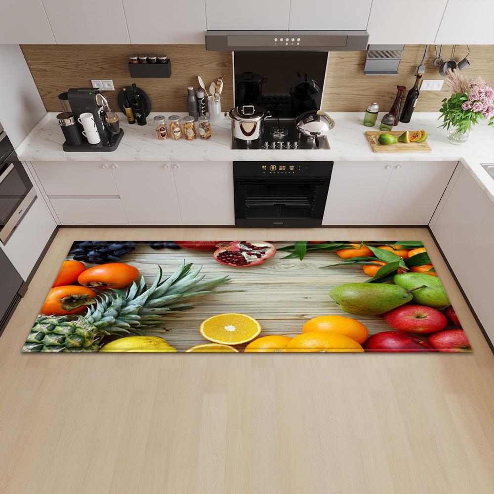 Придверный коврик, ковер для кухни, спальни, нескользящий пол, балкон, коридор, длинный ковер, прикроватный коврик для гостиной