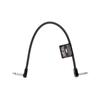 ERNIE BALL Ernie Ball Patch Cable Flex Patch Cables 6440 Black 12 Inch 30cm Guitar/Bass