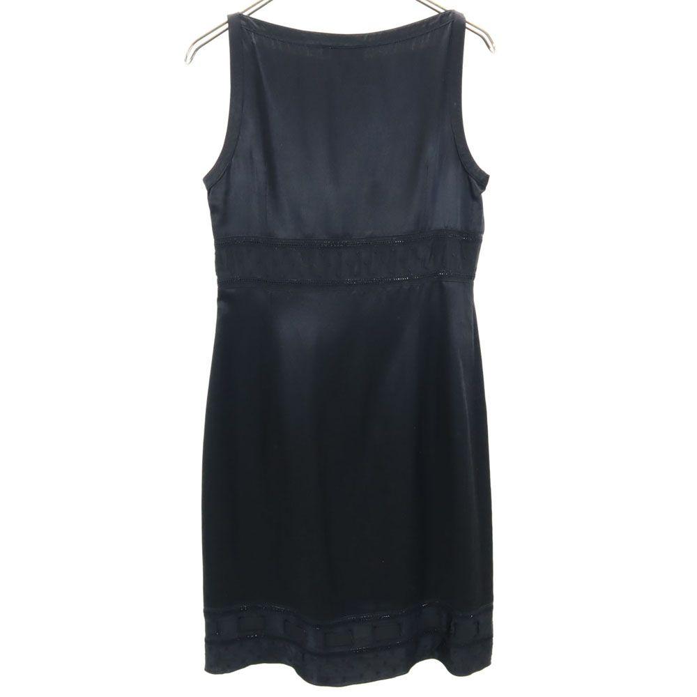 MAX&CO made in Italy No sleeve mini dress 42 black Women Used