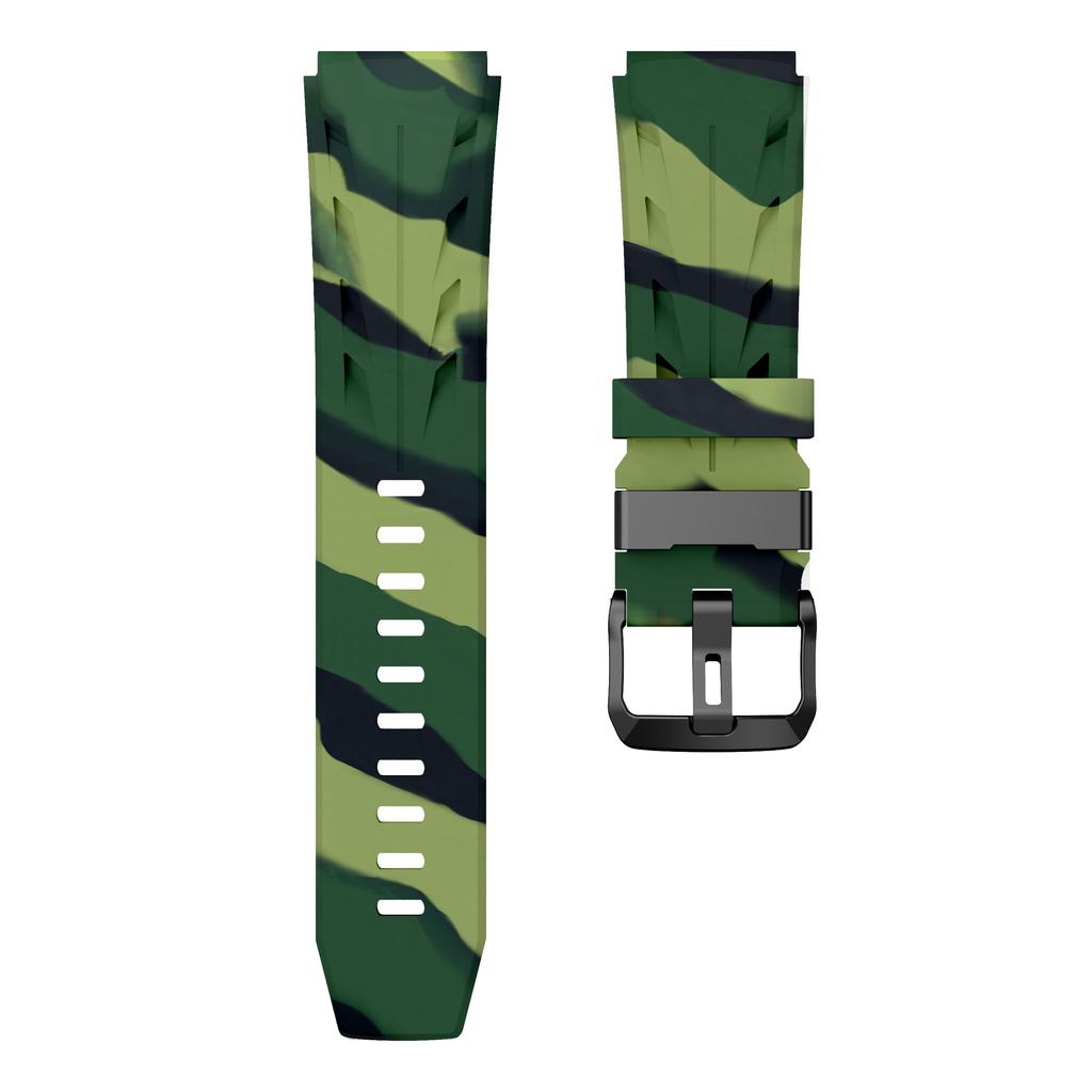 22mm Wristband Silicone Strap For Suunto Vertical 2 / RACE 2 S / Run / Ocean Replacement Band For Suunto 5 9 Peak Pro Bracelet