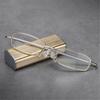 Sighttoo Folding Mini Portable Reading Glasses For Men Unisex Foldable With Tube Case Male Female Elderly Convenient Presbyopic