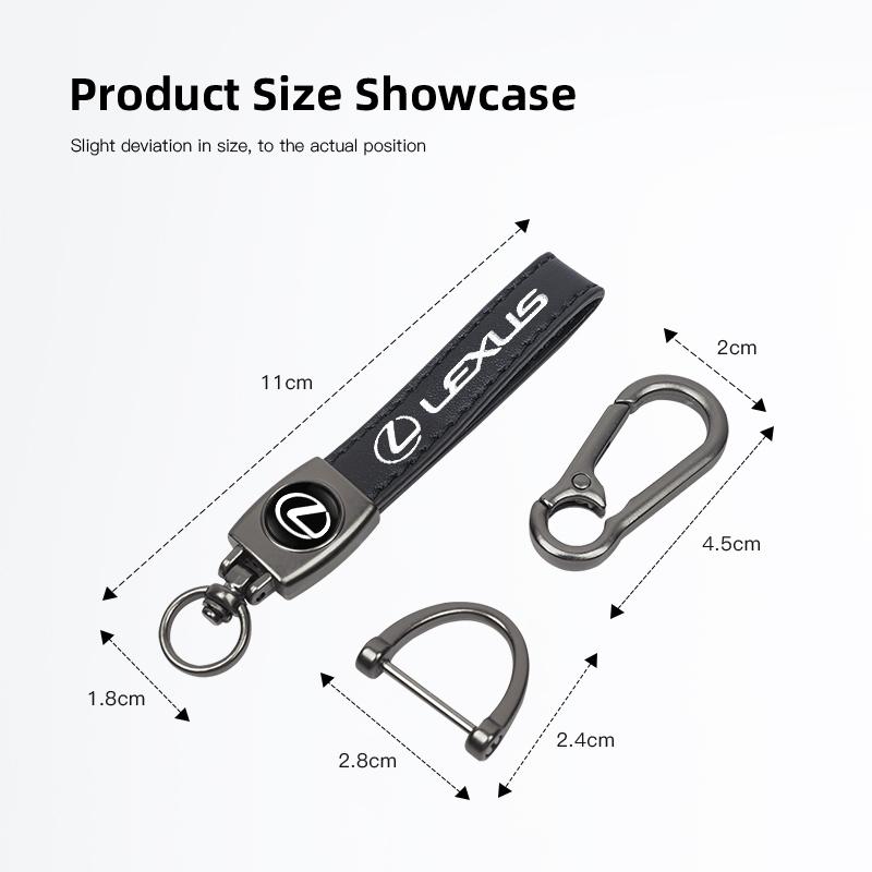 Car Metal Key Chain Auto Emblem Key Ring Pendant For Lexus RX300 IS200 IS250 ES350 Ct200h UX250h NX300h RX350 ES300h RX400h NX