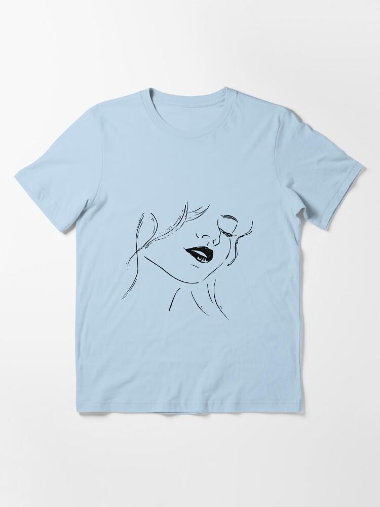 Visage visage femme t-shirt Essential T-Shirt