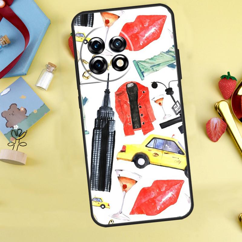 Sex and the City Cover For OnePlus 13R 13 12 12R 11 10 Pro 8T 10T OnePlus Nord 4 CE 2 3 Lite N30 N10 N20 Case