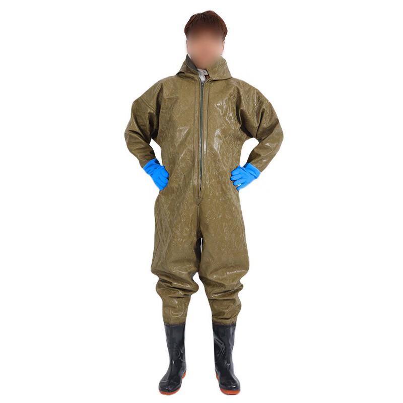 Мужские водонепроницаемые утолщенные забродные штаны Yining для рыбалки