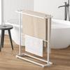 TTWO Bath Towel Barrier, Approx. 25.6" W X 7.7" D X 28.2" H, Easy To Hang and Dry Large Towels, Slim Towel Rack, Easy-Drying Clothes Dryer, Clothes Dr