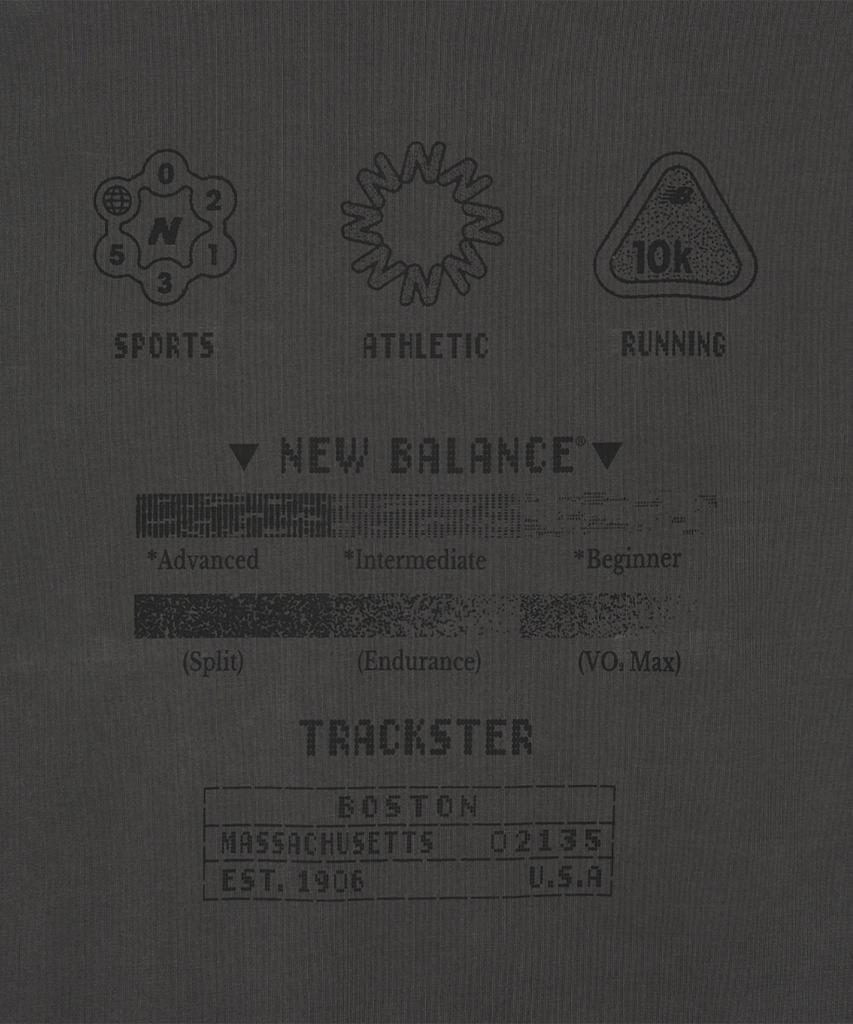 Nyuballanseu Nbndg31703 / Универсальная футболка с длинным рукавом Trackster (Древесный уголь)