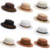 Warm Formal Hat Belt Ornament Opper Hat Trendy Bucket Hat  Autumn and Winter
