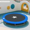 12 Ft Round PVC Trampoline Pad,Green/Blue/Multi-color Trampoline Replacement Safety Pad for Trampoline Facilities