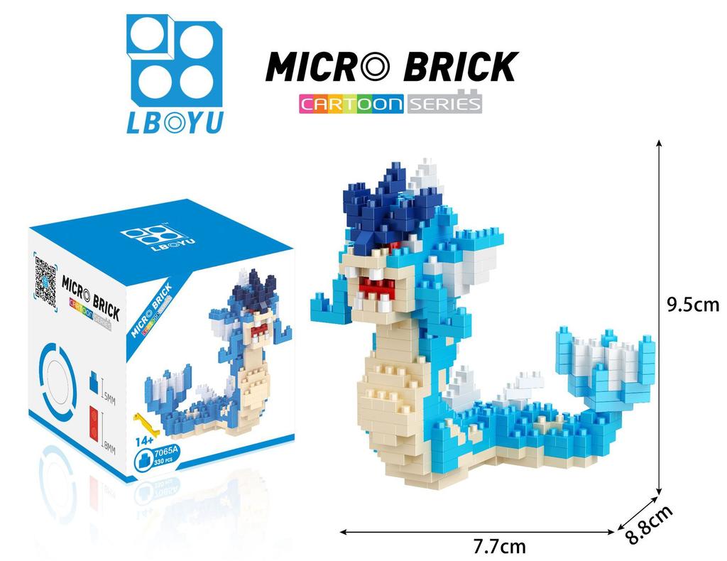 Pokemon Micro Building Blocks LBOYU Jigglypuff Gengar Mudkip Piplup Raichu Bulbasaur Pikachu Mini Brick Figures Toy  For Kids