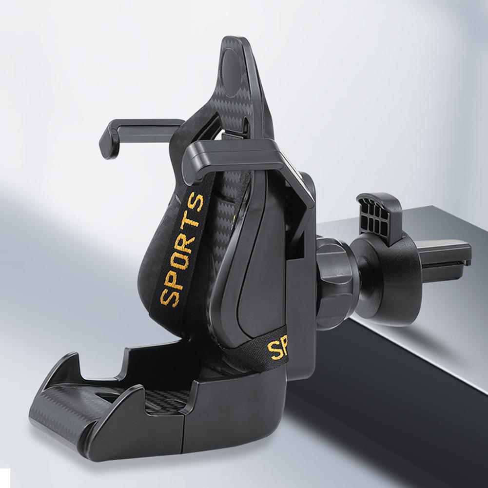 Держатель для телефона в гоночном стиле, подставка для мобильного телефона с защитой от тряски, автомобильный кронштейн для смартфона для iPhone Samsung