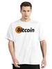 Bitcoin Криптовалюта Цифровая Валюта Футболка Хлопковая Футболка Унисекс Топы Футболки Оверсайз Фитнес Уличный