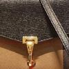 Burberry Flap Closure Adjustable Shoulder Strap Cotton Linen Crossbody Bag Women Shoulder Bag Black Multicolor 80803211