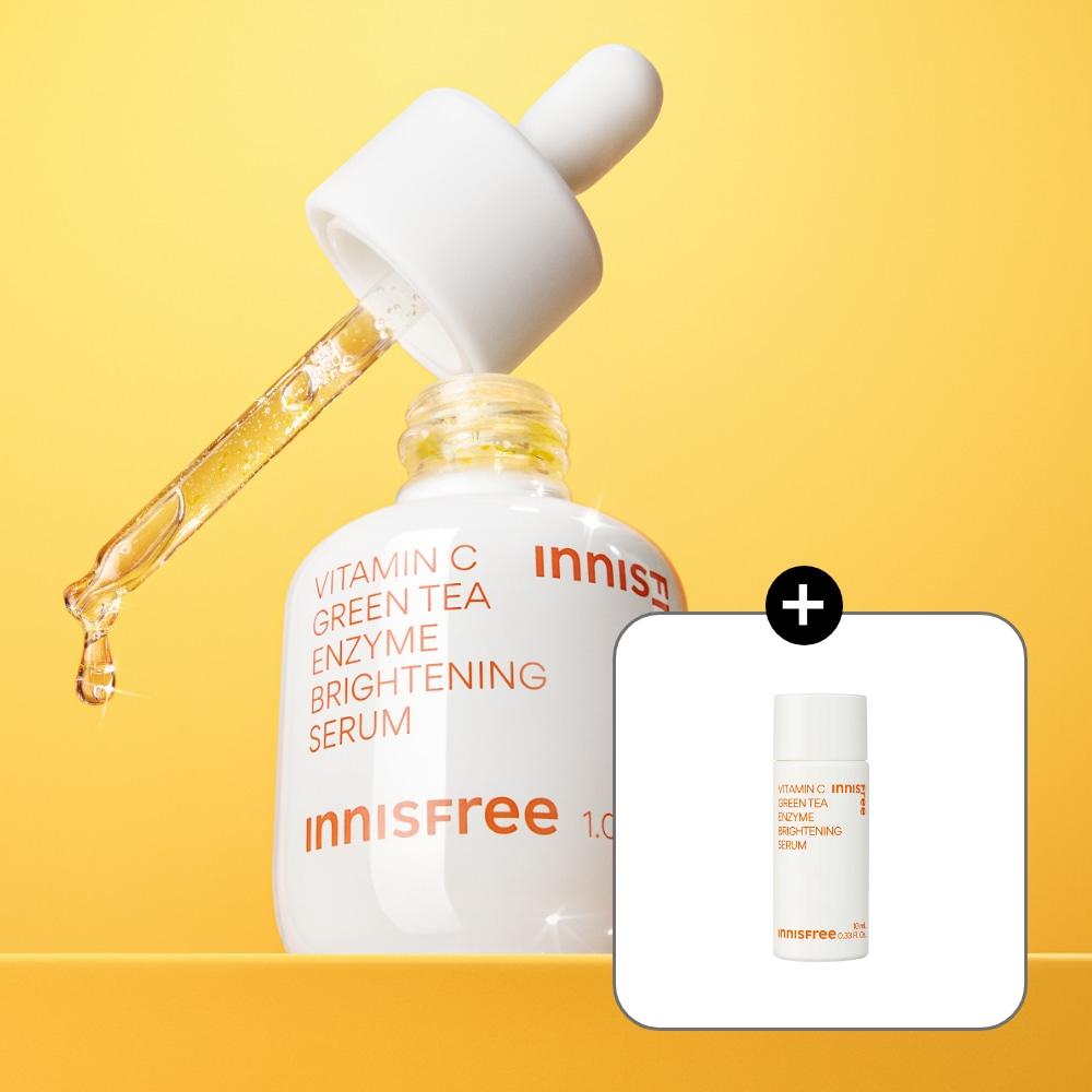 Innisfree Сыворотка для тонизирования кожи с витамином С, зеленым чаем и энзимами, 30 мл