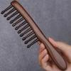 1Pcs Natural Comb Meridian Massage Anti-Static No-Snags Wide Tooth Comb For Women Girl Straight Curly Hair