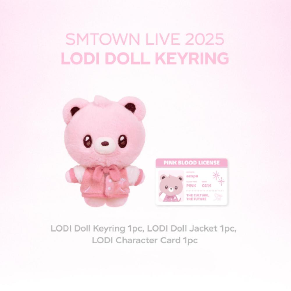 Предварительный заказ SMTOWN LIVE 2025 30 Years and More 2nd MD LODI Doll Key Ring