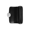 Gucci Petite GG Double G Logo Detachable Chain Push Lock Closure Leather Handbag Mini Women handbag Black 760194-AABSG-1000