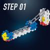Gakken New Block Rolling Cue First Set 4 and 83743 (Ages Up)
