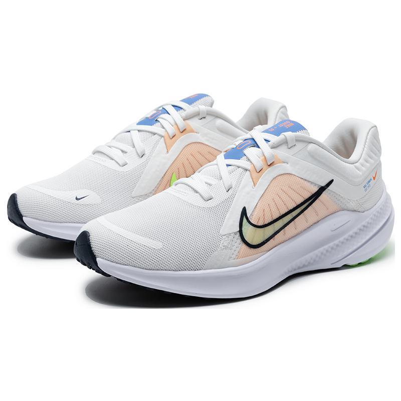 Nike Женские кроссовки Quest 5 'Белый Оранжевый Черный' DD9291-103