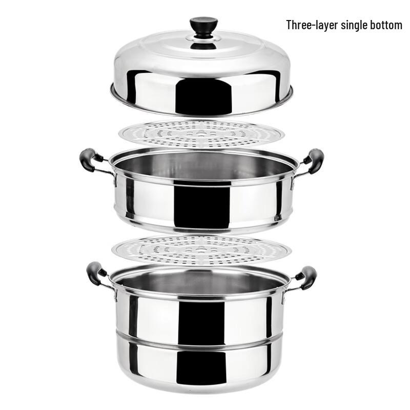 Thickened Stainless Steel Steamer Pot