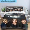3PCS vampire Saga Romance 3pcs Bedding,Including 3PCS Duvet Cover And 2pcs Pillowcases Perfect for Christmas,Ideal for Bedroom, Dormitory