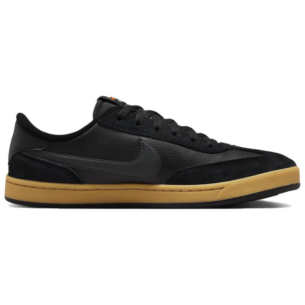 Nike FC Classic SB Black Anthracite Men Sneakers Vivid-Orange 909096-008