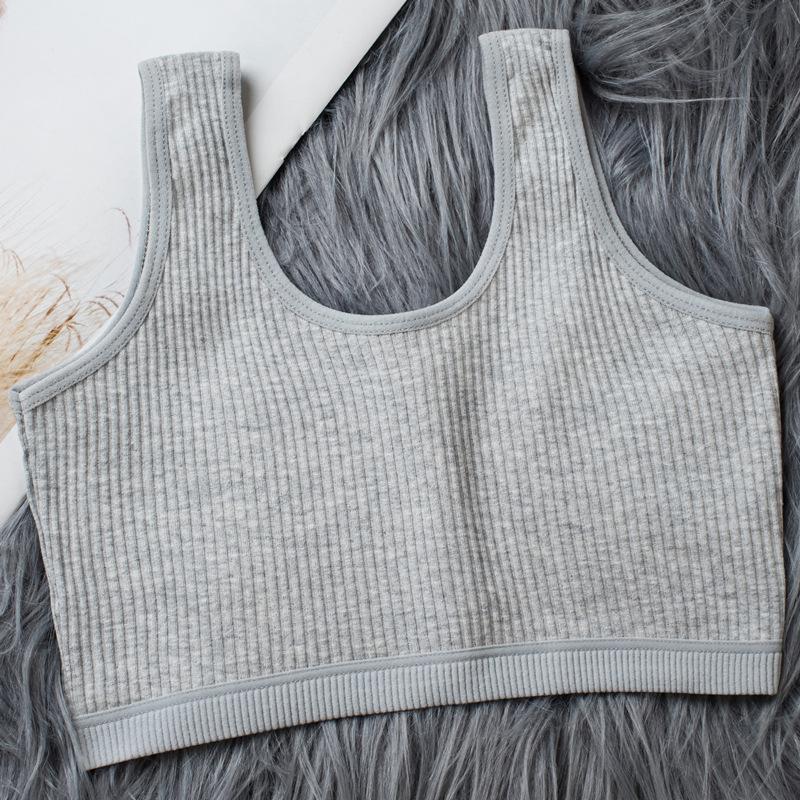 Детский тренировочный бюстгальтер для девочек, нижнее белье для подростков, жилет, нижнее белье для подростков, одежда для периода полового созревания, От 8 до 14 лет