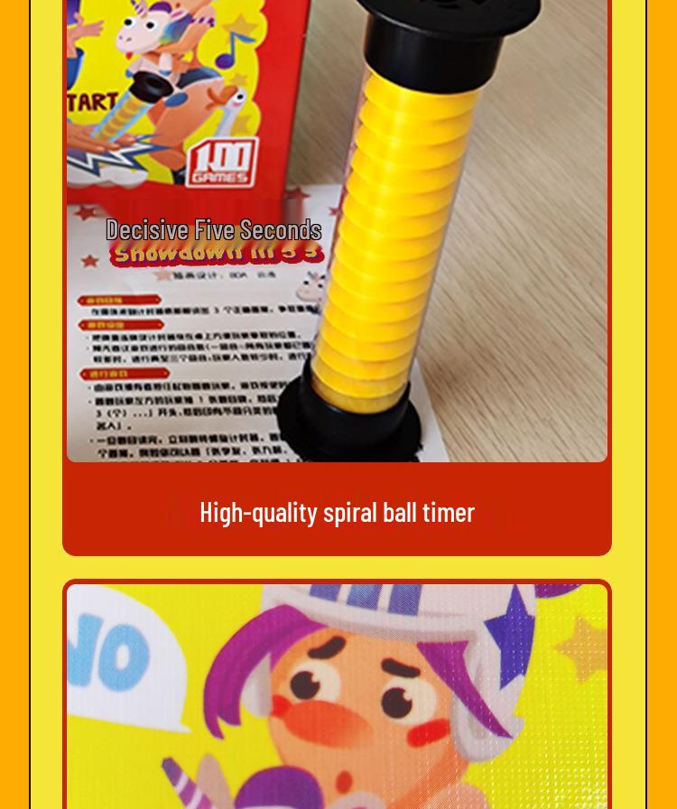 Decisive Five Seconds: Quick Answer Family Party Game