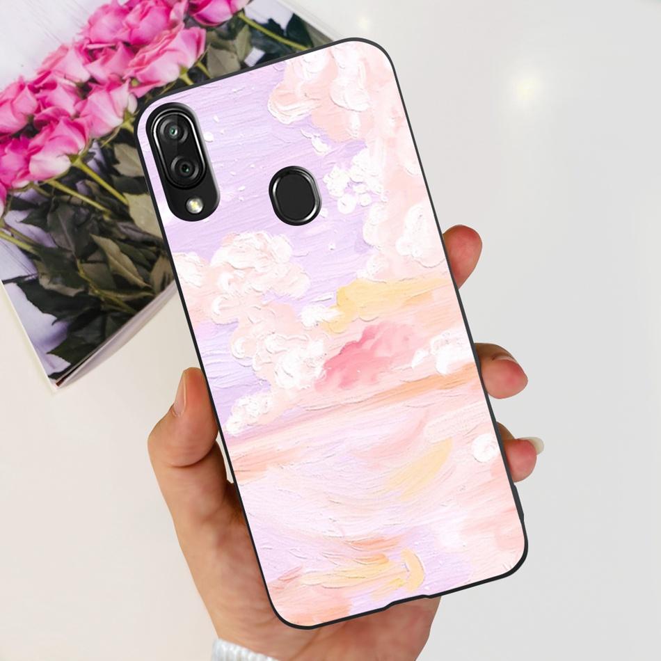 For ZTE Blade V10 Vita Cute Panda Cartoon Case For Zte Blade V10 2019 Blade V10vita Soft TPU Black Silicone Phone Cases
