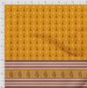 Soimoi Japan Crepe Satin Fabric Geometric|Stripe & Floral Panel Print Fabric by the metre 42 Inch