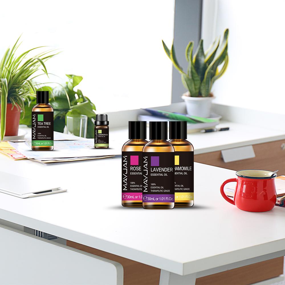 Эфирное масло MAYJAM 30 мл лаванды, чайное дерево, эвкалипта