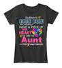 Autism Aunt Piece Of My Heart Awareness So There S Premium Tee Unisex T-Shirt