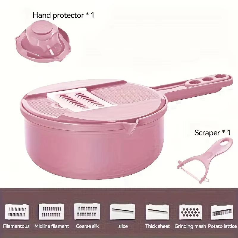 Multi-Function Manually Vegetable Cutter Grater Potato Radish Slicer and Shredder Kitchen Utensil Convenience Tools